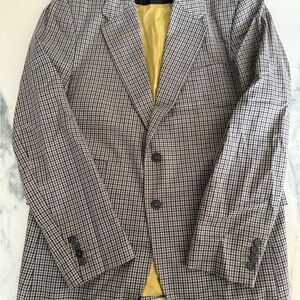 Zara Men's Checkered Blazer